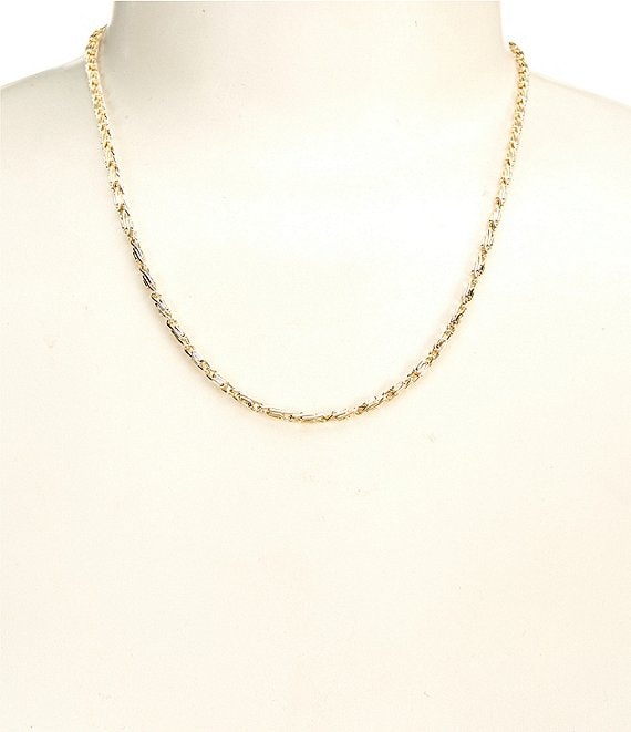 Anna & Ava Waterproof Twisted Link Chain Necklace