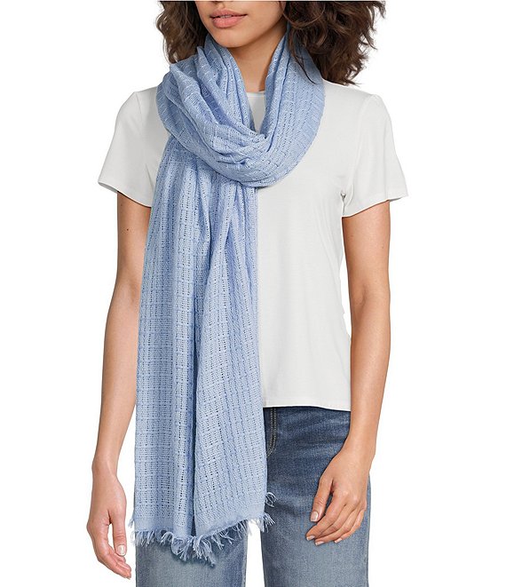 Anna & Ava Windowpane Scarf Wrap
