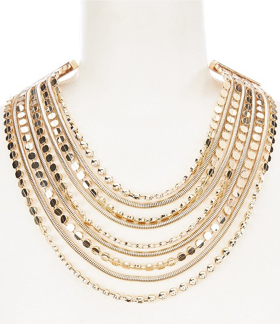 Anna & Ava x Brooke Webb of KBStyled Lauren Layered Chain Statement Necklace