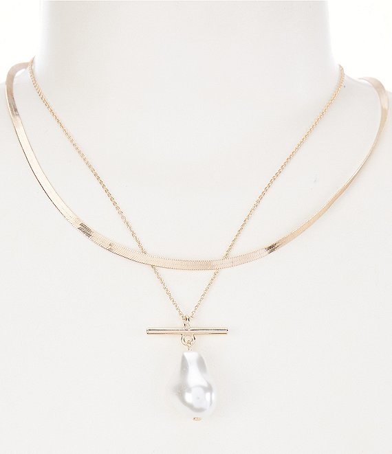 Anna & Ava x Brooke Webb of KBStyled Traci Delicate Layered Pearl Necklace