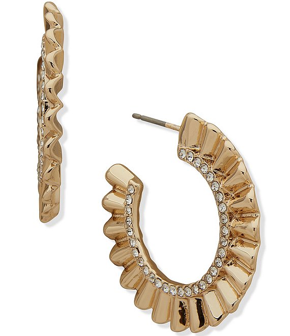 Dillards gold sale hoop earrings