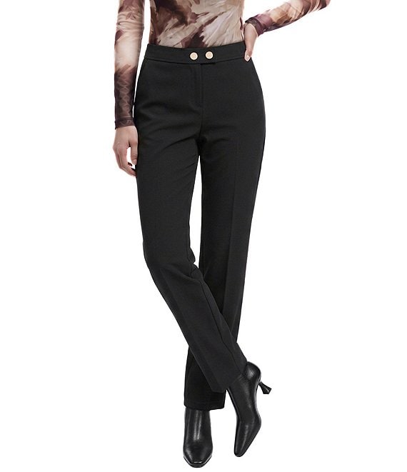 Anne Klein Liberty Stretch Straight Leg Pants