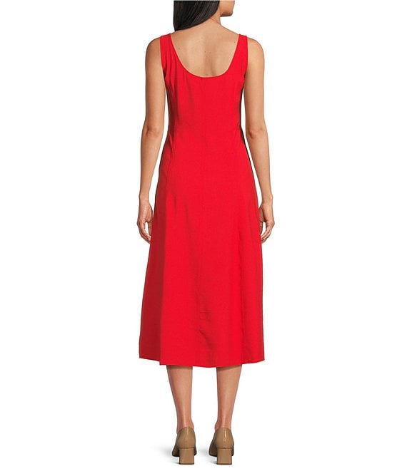 anne klein a line midi dress Anne Klein A-Line Midi Dress