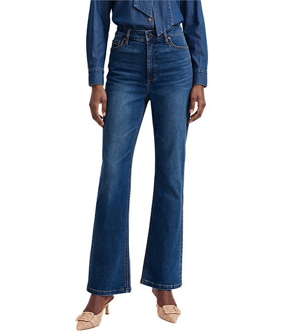 Anne Klein Stretch Denim Bootcut Jeans