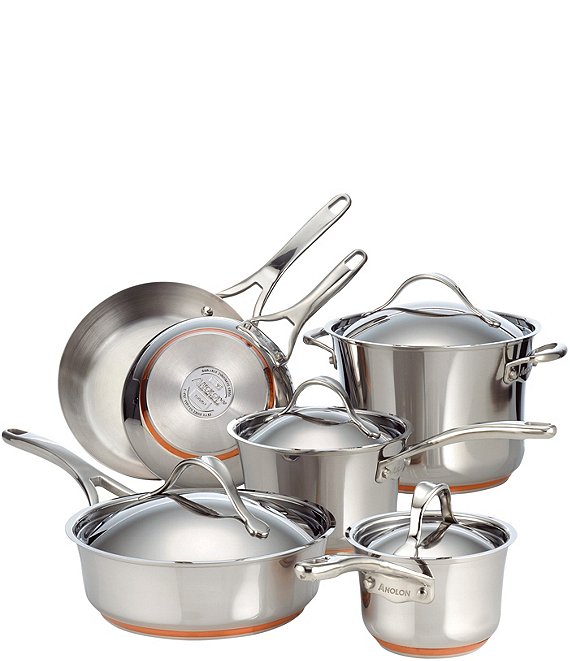 Silampos Professional Tejo 17 Pieces Stainless Steel Cookware Set