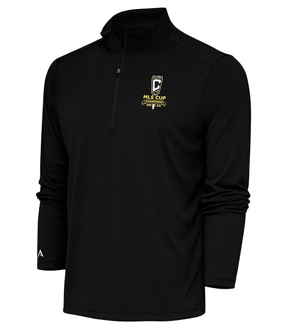 Antigua Columbus Crew 2023 MLS Cup Champions Tribute Quarter-Zip ...