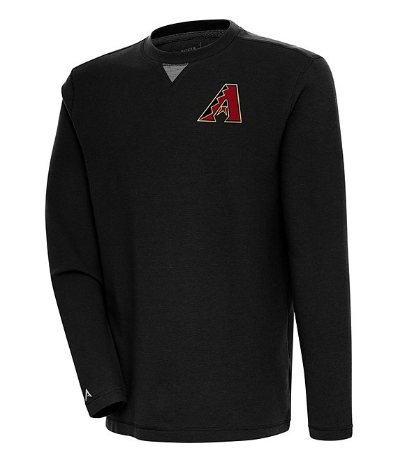 Color:Arizona Diamondback Black - Image 1 - MLB National League Flier Bunker Sweatshirt