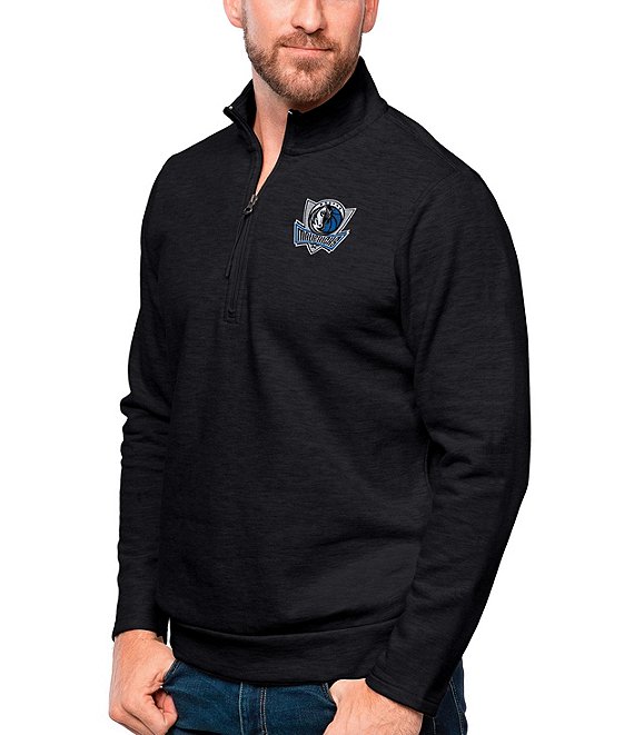 Color:Cleveland Cavaliers Black - Image 1 - NBA Western Conference Gambit Quarter-Zip Pullover