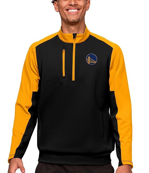 Color:Golden State Warriors Black/Gold - Image 1 - NBA Western Conference Team Pullover