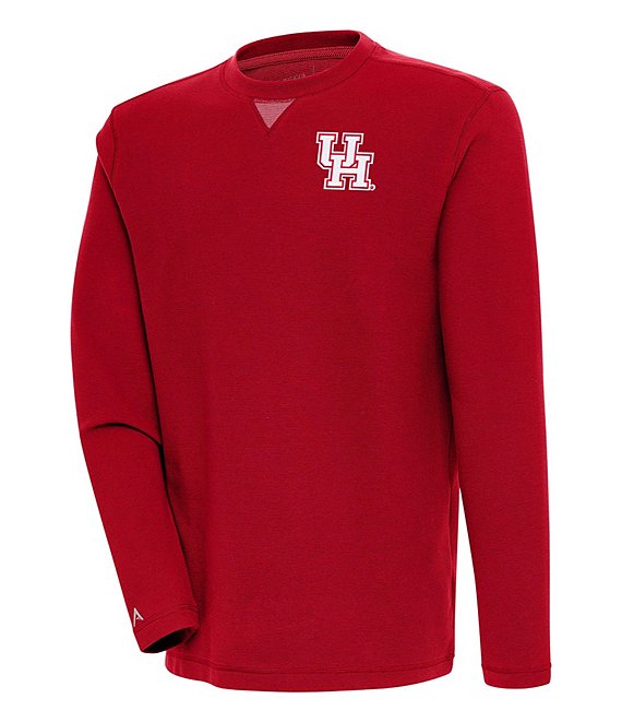 Color:Houston Cougars Dark Red - Image 1 - NCAA AAC Flier Bunker Sweatshirt