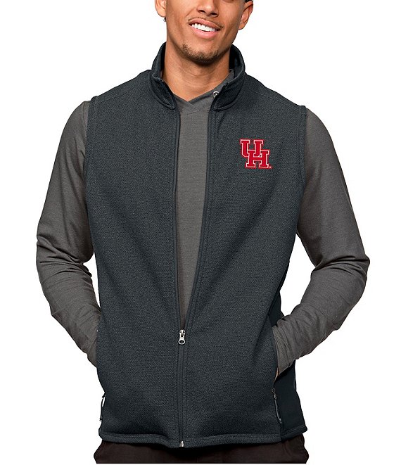Color:Houston Cougars Charcoal - Image 1 - NCAA AAC Course Vest
