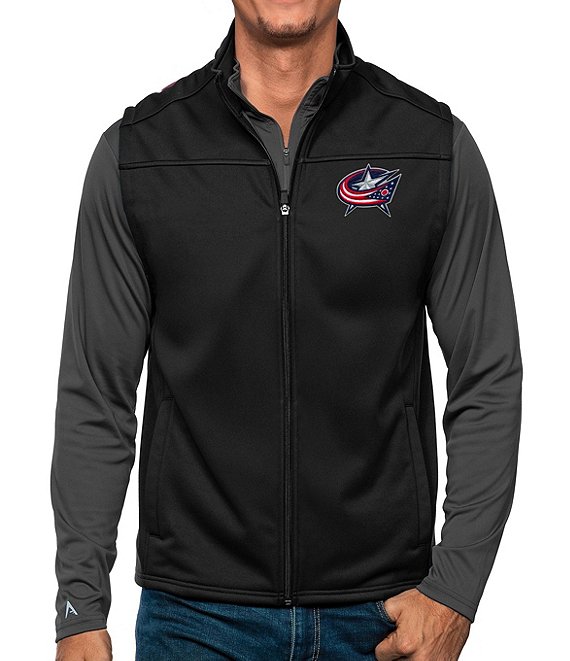 Color:Columbus Blue Jackets Black - Image 1 - NHL Eastern Conference Links Golf Vest