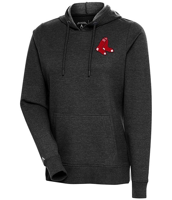 Color:Boston Red Sox Black - Image 1 - Women's MLB American League Action Hoodie