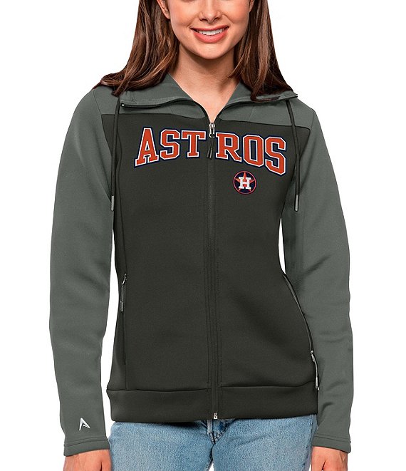 Color:Houston Astros Steel - Image 1 - Women's MLB American League Protect Jacket