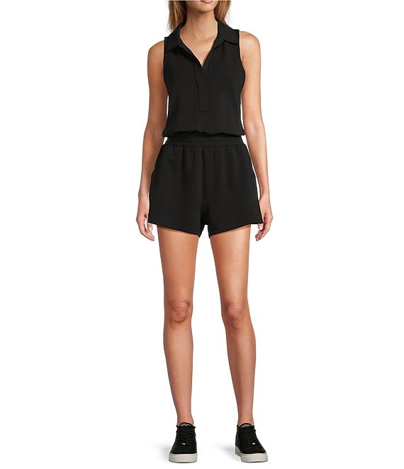 Antonio Melani Active Collared Romper