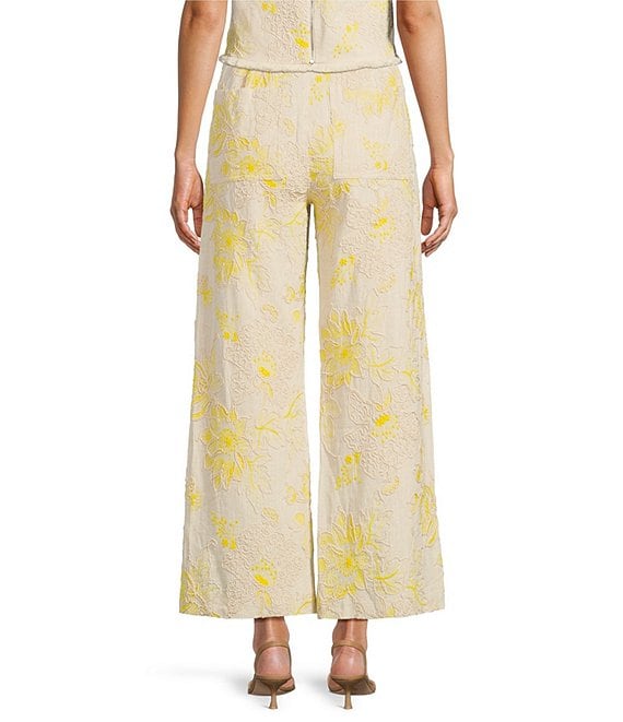 Antonio Melani Coordinating Alexa Floral Soutache Pants | Dillard's
