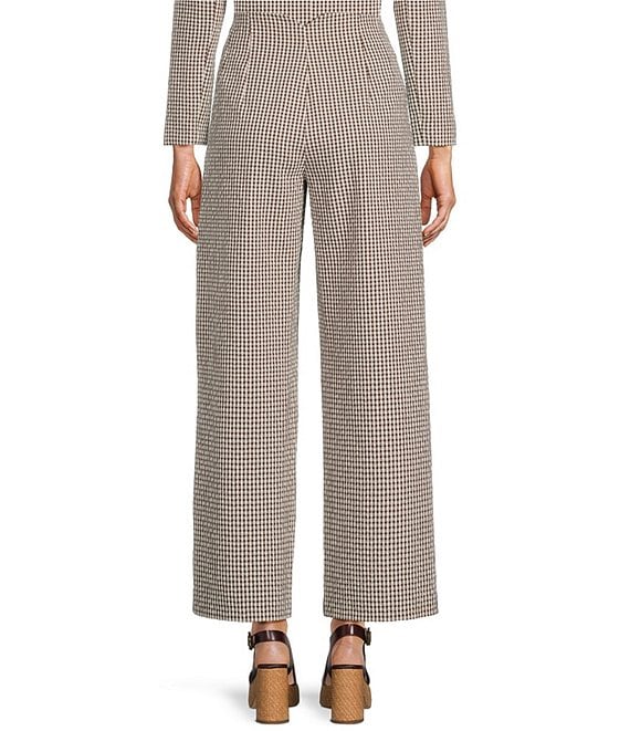 jump one ボタニカル柄ブラトップ&レギンス　サイズ34 Antonio Melani Anniston Gingham Flat Front Coordinating Pants