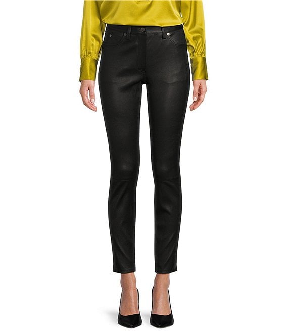 Dillards leather leggings best sale