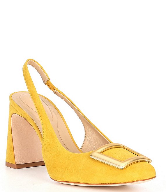 Dillards store yellow heels