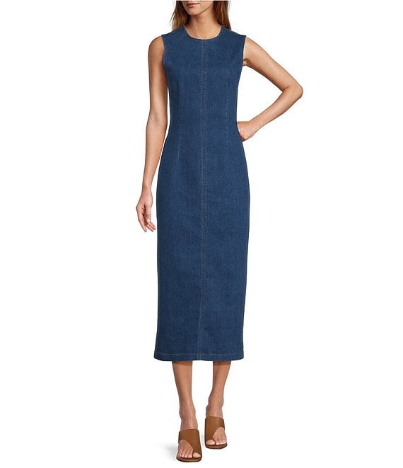 Dillards denim dress best sale