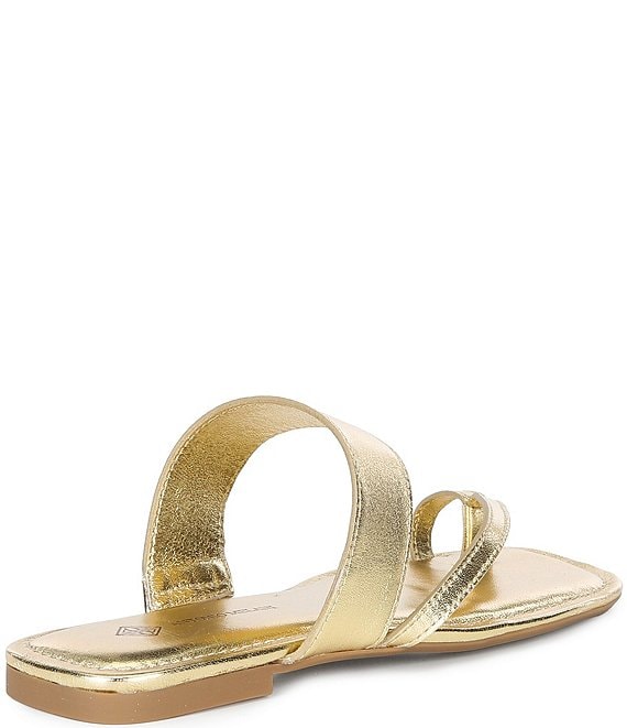 Antonio Melani Jolie Leather Toe Loop Flat Sandals | Dillard's