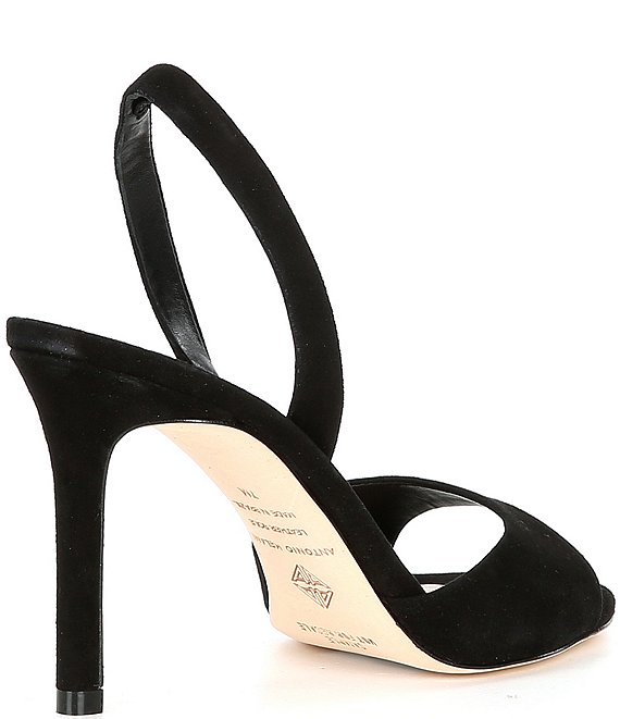 Antonio Melani Lyssa Suede Slingback Dress Sandals | Dillard's