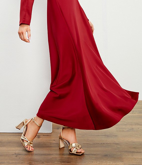 Antonio Melani Nikki Leather Twisted Dress Sandals | Dillard's Antonio Melani Nikki Leather Twisted Dress Sandals | Dillard's