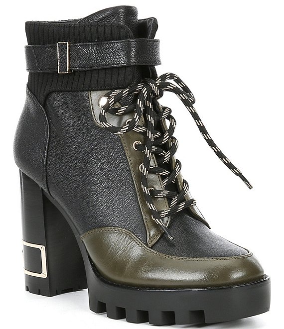 dillards black booties