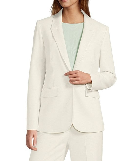 Antonio Melani Remy Notch Lapel One Button Blazer & Astrid Wide