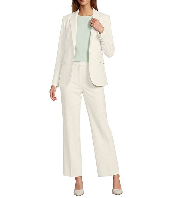Antonio Melani Remy Notch Lapel One Button Blazer & Astrid Wide Leg Pants