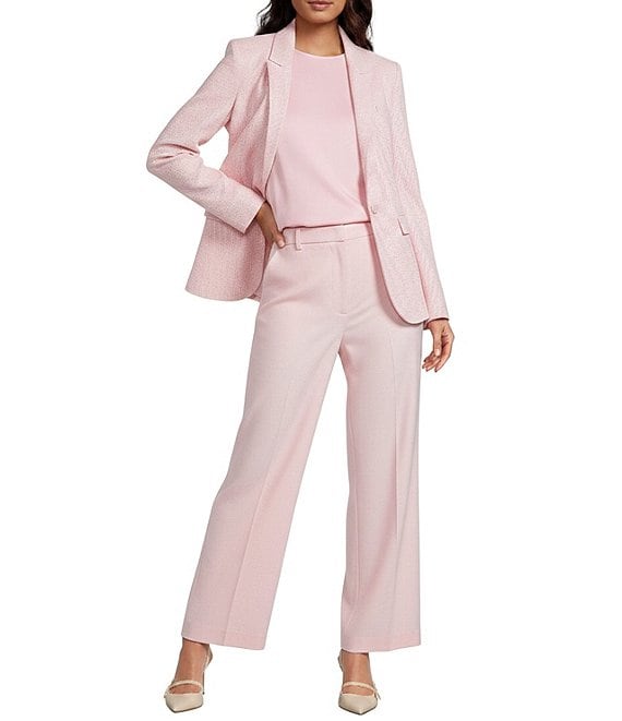 Antonio Melani Remy Notch Lapel One Button Blazer