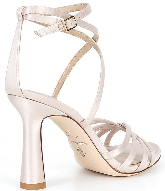 Antonio Melani Simone Dot Satin Strappy Dress Sandals | Dillard's