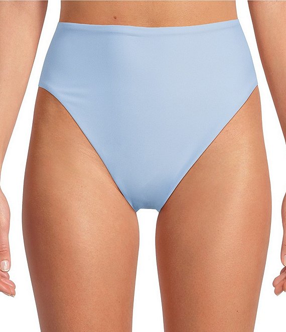 Antonio Melani Solid High Waist Swim Bottom