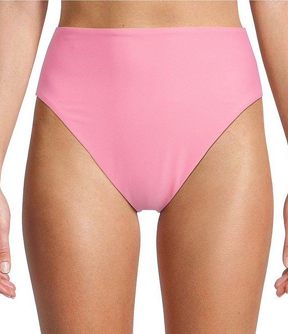 Antonio Melani Solid High Waist Swim Bottom