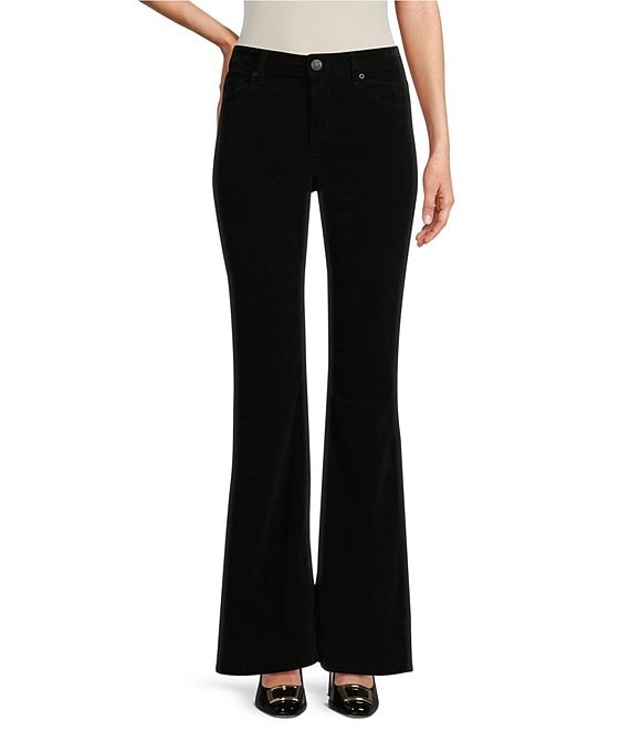 Color:Black - Image 1 - Veronica Velvet Jeans