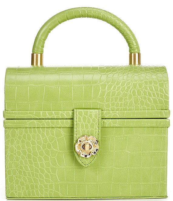 ひまり 様 junglerelief green きんちゃくポシェット Antonio Melani x Amanda Jones Vaughan Brigitte Box Crocodile
