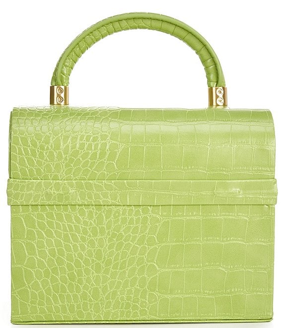 ひまり 様 junglerelief green きんちゃくポシェット Antonio Melani x Amanda Jones Vaughan Brigitte Box Crocodile