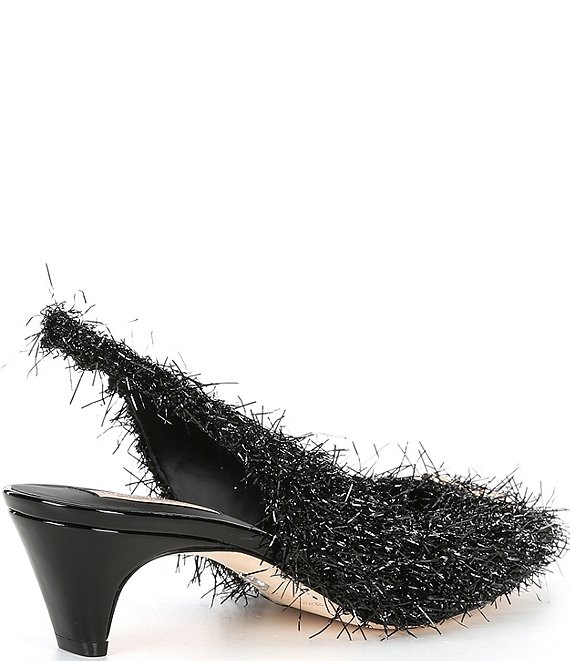 Antonio Melani x Elizabeth Damrich Moon Boucle Ornamented Frayed