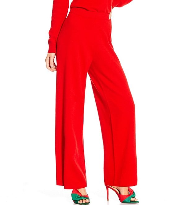 Antonio Melani x The Nat Note Ivonne Coordinating Cashmere Wide Leg Pants
