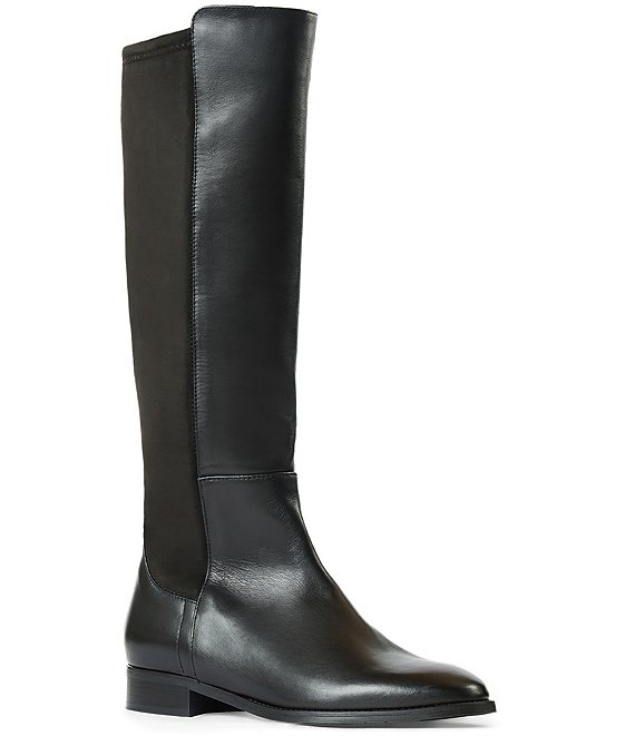 Aquatalia Sabrena Stretch Suede Neoprene Tall Boots
