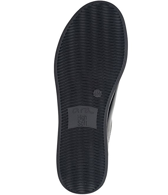 ara Rei Low Patent Leather Zip Sneakers | Dillard's