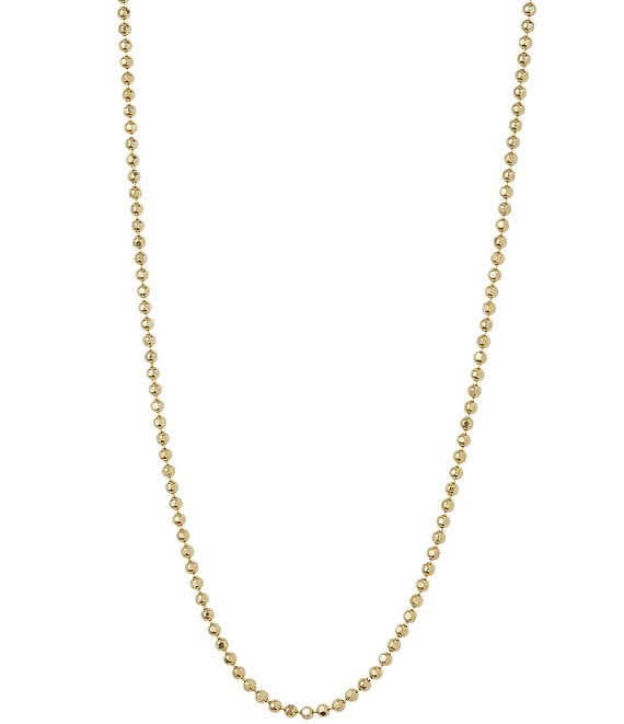 Argento Vivo Ball Chain Collar Necklace