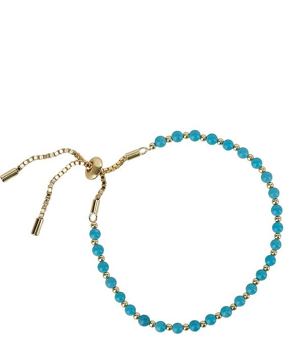 Argento Vivo Beaded Adjustable Line Bracelet
