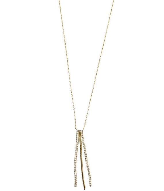 Argento Vivo Linear CZ Chain Necklace | Dillard's