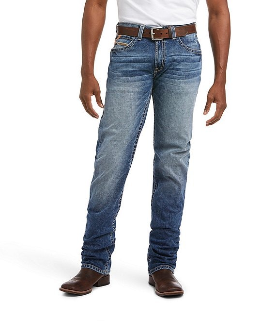 Ariat M4 Straight Leg Longspur Jeans Men's Jeans Dakota : 35 36