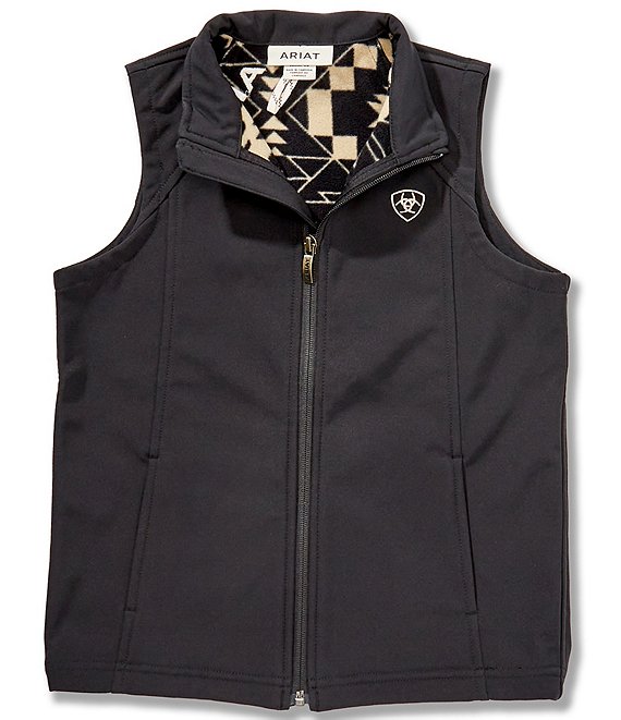 Ariat® Big Girls Sleeveless Logo Softshell Vest