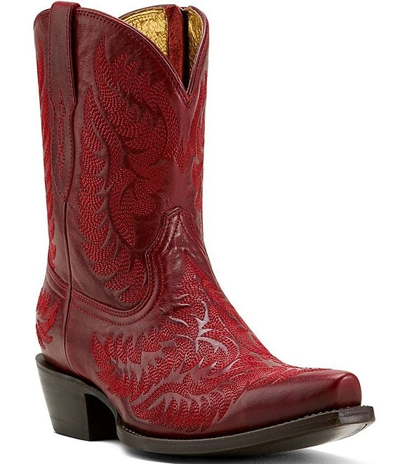 Ariat Cate Leather X Toe Western Boots