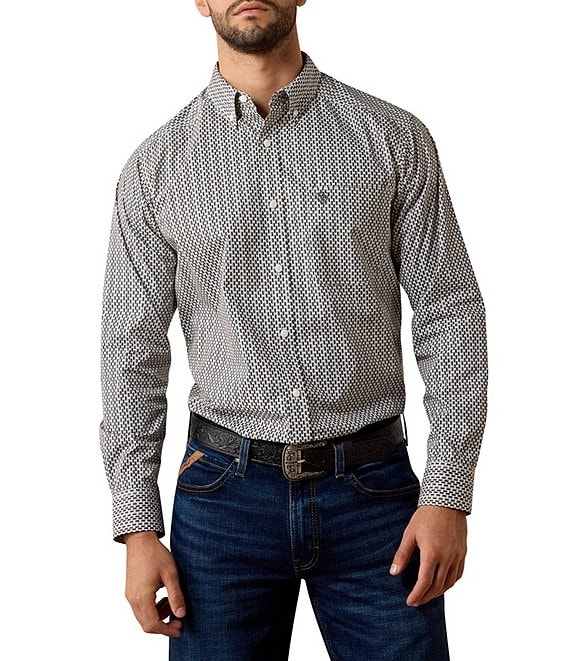 Ariat Cliff Classic Fit Printed Woven Shirt