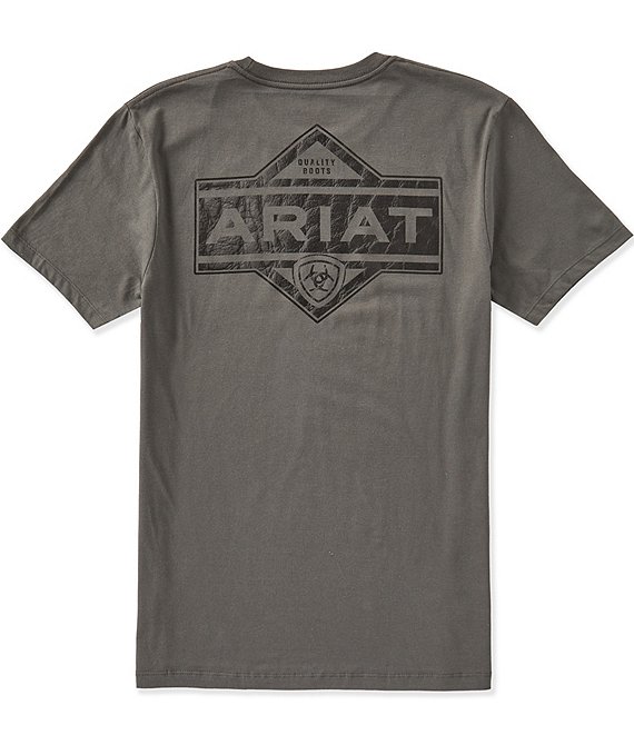 Ariat Leather Diamond Short Sleeve T-Shirt