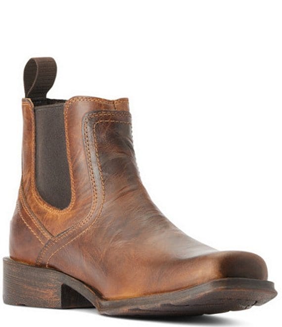Color:Barn Brown - Image 1 - Men's Rambler Chelsea Boots